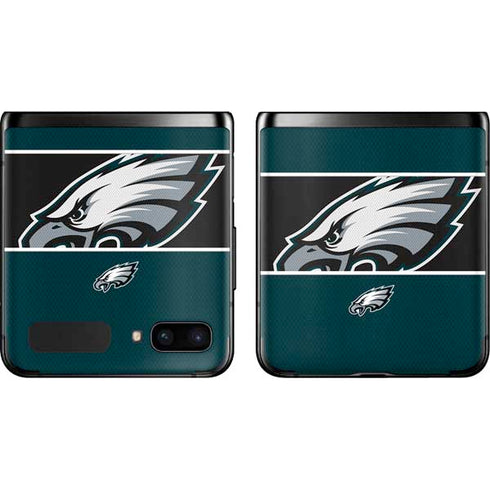 NFL Philadelphia Eagles Zone Block Galaxy Z Flip Skin