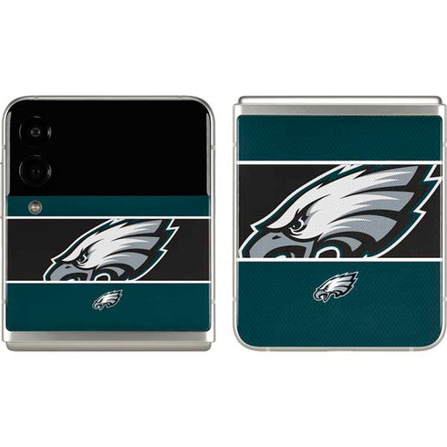 NFL Philadelphia Eagles Zone Block Galaxy Z Flip3 5G Skin