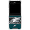 NFL Philadelphia Eagles Zone Block Galaxy Z Flip5 5G Clear Case
