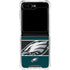 NFL Philadelphia Eagles Zone Block Galaxy Z Flip5 5G Clear Case