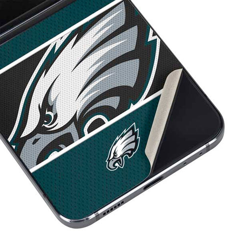 NFL Philadelphia Eagles Zone Block Galaxy Z Flip5 5G Skin