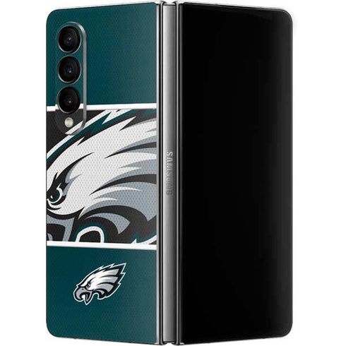 NFL Philadelphia Eagles Zone Block Galaxy Z Fold4 5G Skin