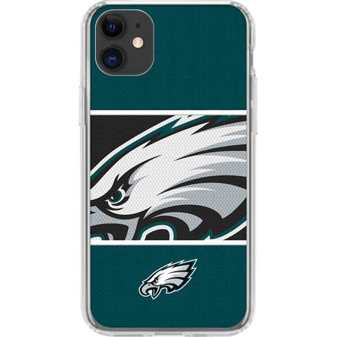 NFL Philadelphia Eagles Zone Block iPhone 11 Clear Case