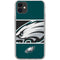 NFL Philadelphia Eagles Zone Block iPhone 11 Clear Case
