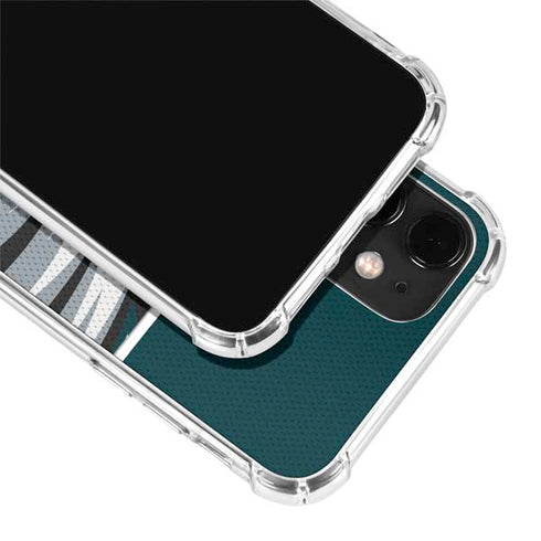 NFL Philadelphia Eagles Zone Block iPhone 12 Mini Clear Case