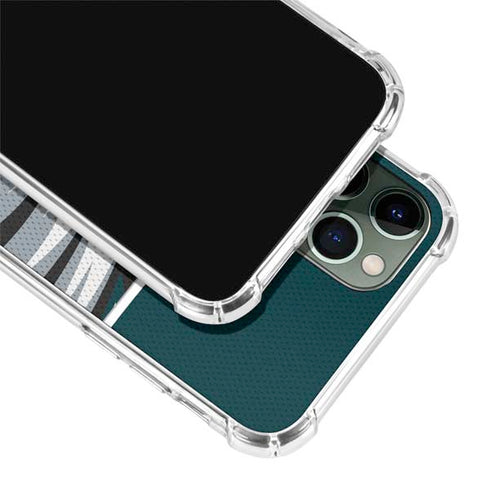 NFL Philadelphia Eagles Zone Block iPhone 12 Pro Clear Case
