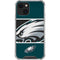 NFL Philadelphia Eagles Zone Block iPhone 14 Plus Clear Case