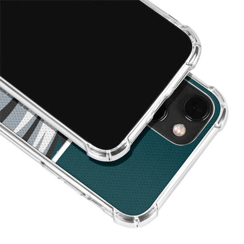 NFL Philadelphia Eagles Zone Block iPhone 14 Plus Clear Case
