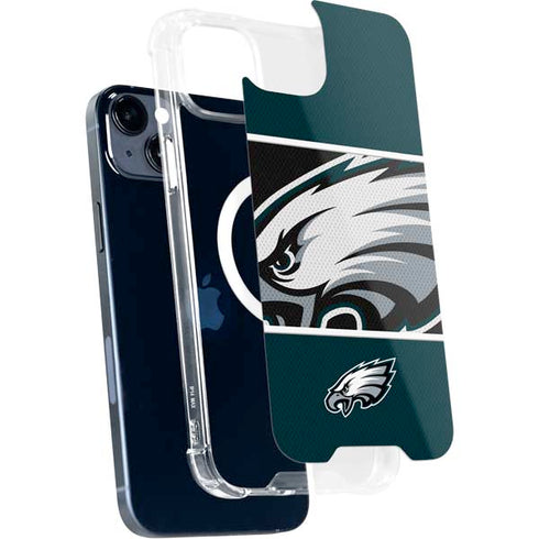 NFL Philadelphia Eagles Zone Block iPhone 14 Plus MagSafe Case