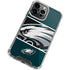 NFL Philadelphia Eagles Zone Block iPhone 15 Pro Clear Case