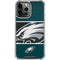 NFL Philadelphia Eagles Zone Block iPhone 14 Pro Max Clear Case