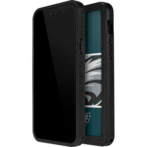 NFL Philadelphia Eagles Zone Block iPhone 14 Pro Max Waterproof Case