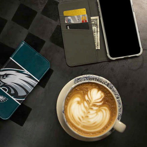 NFL Philadelphia Eagles Zone Block iPhone 15 Pro Max Folio Case