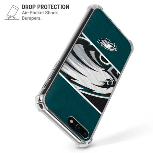 NFL Philadelphia Eagles Zone Block iPhone 7/8 Plus Clear Case