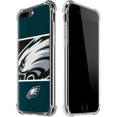 NFL Philadelphia Eagles Zone Block iPhone 7/8 Plus Clear Case