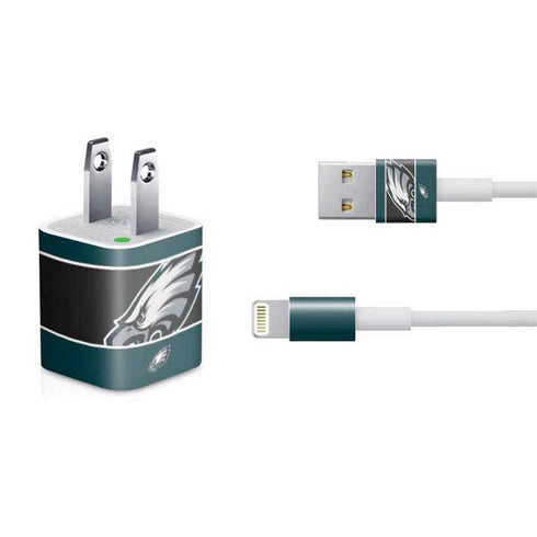 NFL Philadelphia Eagles Zone Block iPhone Charger (5W USB) Skin