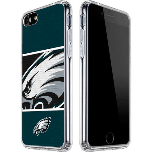 NFL Philadelphia Eagles Zone Block iPhone SE (2nd & 3rd Gen) Clear Case