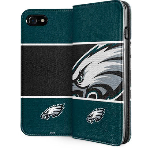 NFL Philadelphia Eagles Zone Block iPhone SE (2nd & 3rd Gen) Folio Case