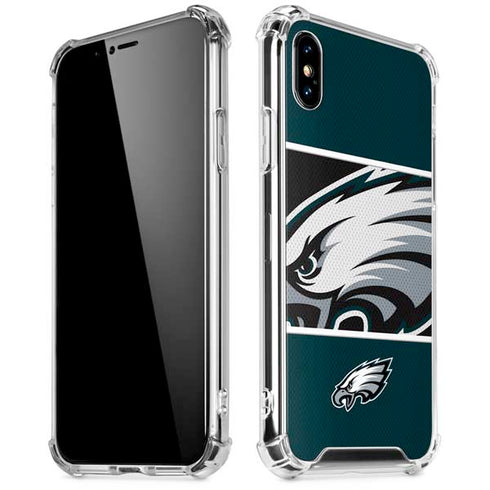NFL Philadelphia Eagles Zone Block iPhone XS Max Clear Case