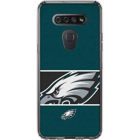NFL Philadelphia Eagles Zone Block LG K51/Q51 Clear Case