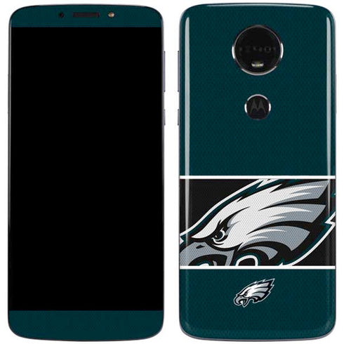 NFL Philadelphia Eagles Zone Block Moto E5 Plus Skin