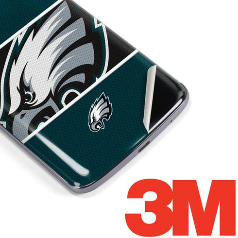 NFL Philadelphia Eagles Zone Block Moto E5 Plus Skin