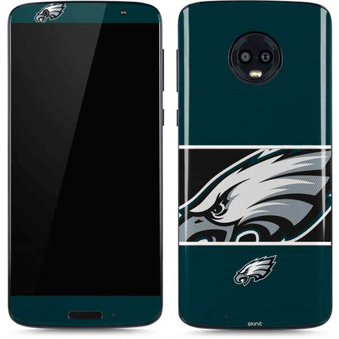 NFL Philadelphia Eagles Zone Block Moto G6 Skin