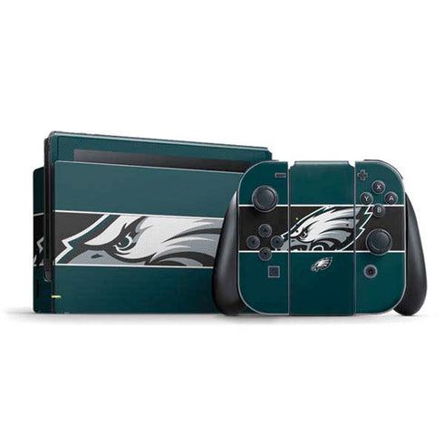 NFL Philadelphia Eagles Zone Block Nintendo Switch Bundle Skin