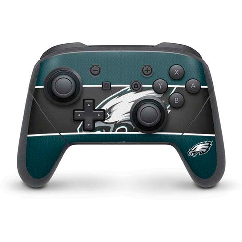 NFL Philadelphia Eagles Zone Block Nintendo Switch Pro Controller Skin