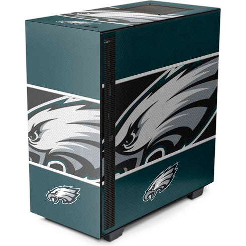 NFL Philadelphia Eagles Zone Block NZXT H510 Compact ATX Mid-Tower Case Skin