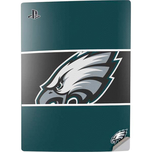 NFL Philadelphia Eagles Zone Block PS5 Digital Edition Console Skin