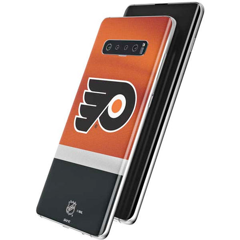 NHL Philadelphia Flyers Alternate Jersey Galaxy S10 Plus Skin