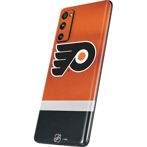 NHL Philadelphia Flyers Alternate Jersey Galaxy S20 Fan Edition Skin