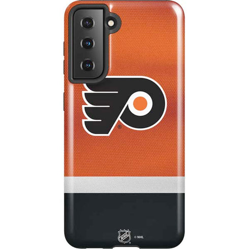 NHL Philadelphia Flyers Alternate Jersey Galaxy S21 5G Pro Case