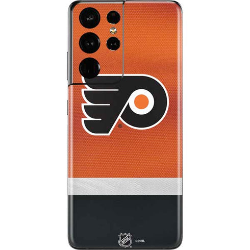 NHL Philadelphia Flyers Alternate Jersey Galaxy S21 Ultra 5G Skin