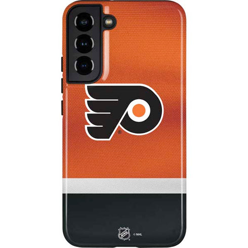 NHL Philadelphia Flyers Alternate Jersey Galaxy S22 Plus Pro Case