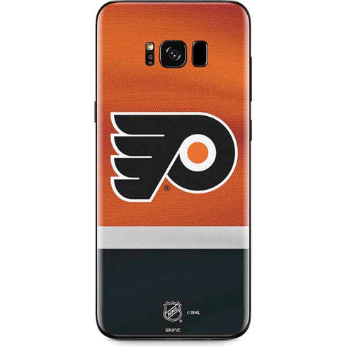 NHL Philadelphia Flyers Alternate Jersey Galaxy S8 Skin