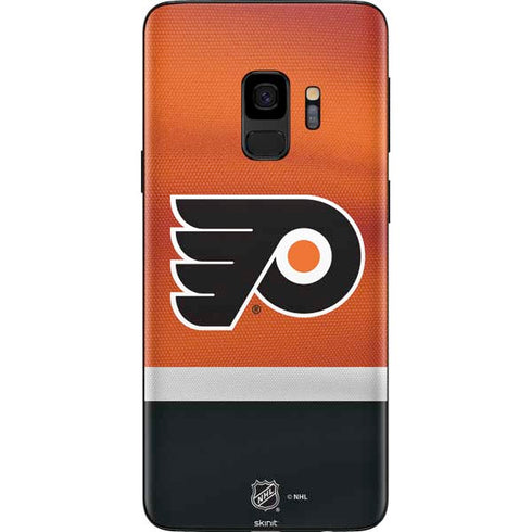 NHL Philadelphia Flyers Alternate Jersey Galaxy S9 Skin