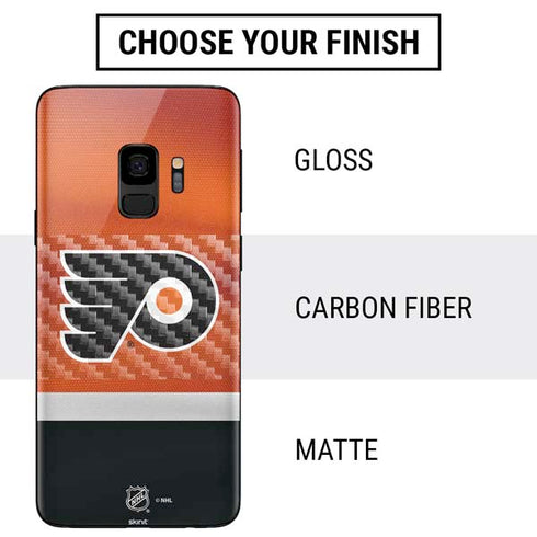 NHL Philadelphia Flyers Alternate Jersey Galaxy S9 Skin