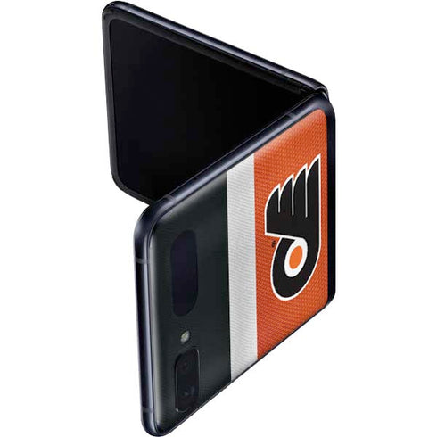 NHL Philadelphia Flyers Alternate Jersey Galaxy Z Flip Skin