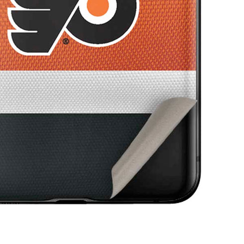NHL Philadelphia Flyers Alternate Jersey Galaxy Z Flip Skin