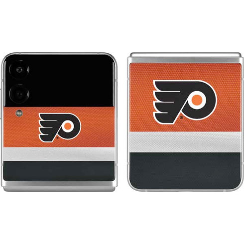 NHL Philadelphia Flyers Alternate Jersey Galaxy Z Flip4 5G Skin