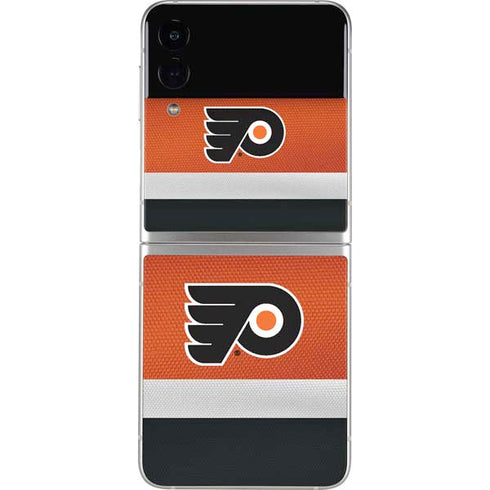 NHL Philadelphia Flyers Alternate Jersey Galaxy Z Flip4 5G Skin