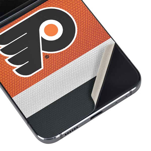 NHL Philadelphia Flyers Alternate Jersey Galaxy Z Flip5 5G Skin