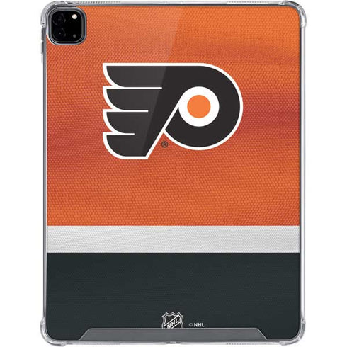 NHL Philadelphia Flyers Alternate Jersey iPad Pro 12.9in (2020) Clear Case