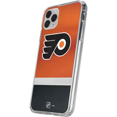 NHL Philadelphia Flyers Alternate Jersey iPhone 11 Pro Clear Case