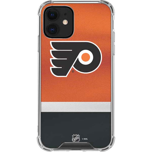 NHL Philadelphia Flyers Alternate Jersey iPhone 12 Clear Case