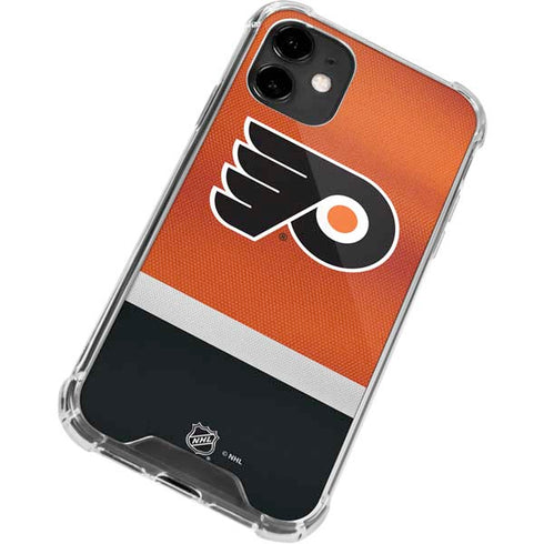 NHL Philadelphia Flyers Alternate Jersey iPhone 12 Mini Clear Case