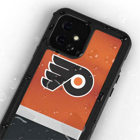 NHL Philadelphia Flyers Alternate Jersey iPhone 12 Mini Waterproof Case