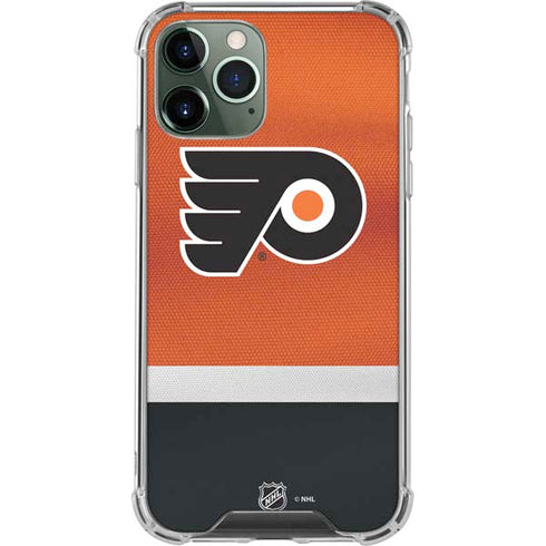NHL Philadelphia Flyers Alternate Jersey iPhone 12 Pro Clear Case